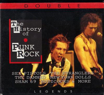 CD VARIOUS - The History Of Punk Rock 2X622 Recording Arts  2007 Japan Rock Used