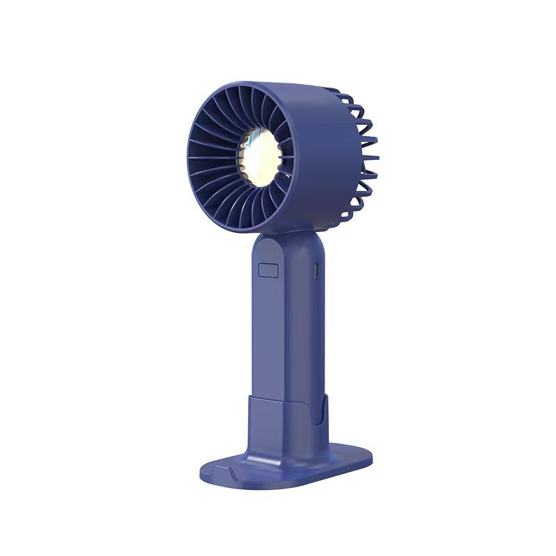 

Mini USB Rechargeable Handheld Portable Cartoon Fan 785 x 75 x 75 mm темно-синий