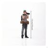 Photographer Figurine Hand-Painted Miniature Detailed