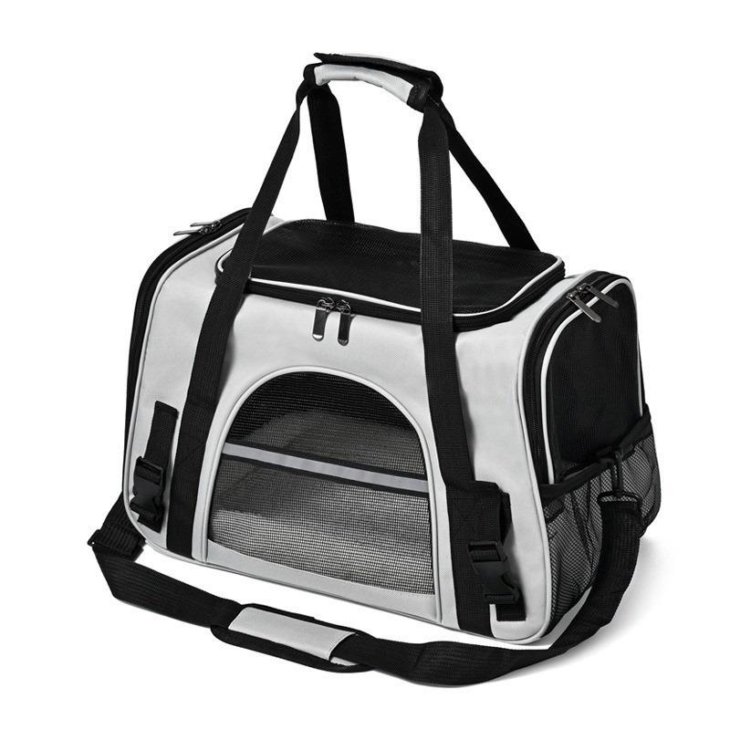 Portable Portable Cat Bag for Outdoor Use, Transparent, Breathable, Foldable Pet Bag That Can Be Diagonally Crossed, Car Cat and Dog Bag