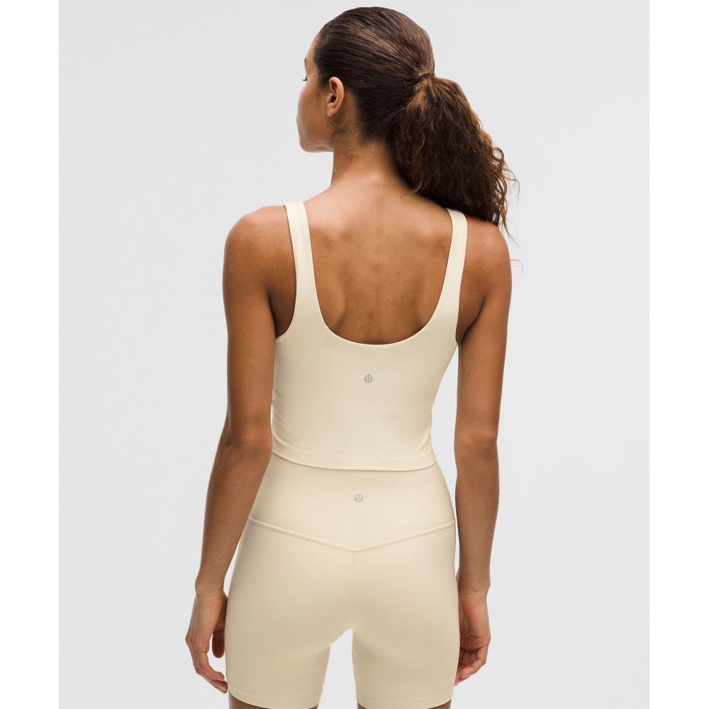 Lululemon Align  TAnk Top  Light Support  A B Cup Coconut Ivory