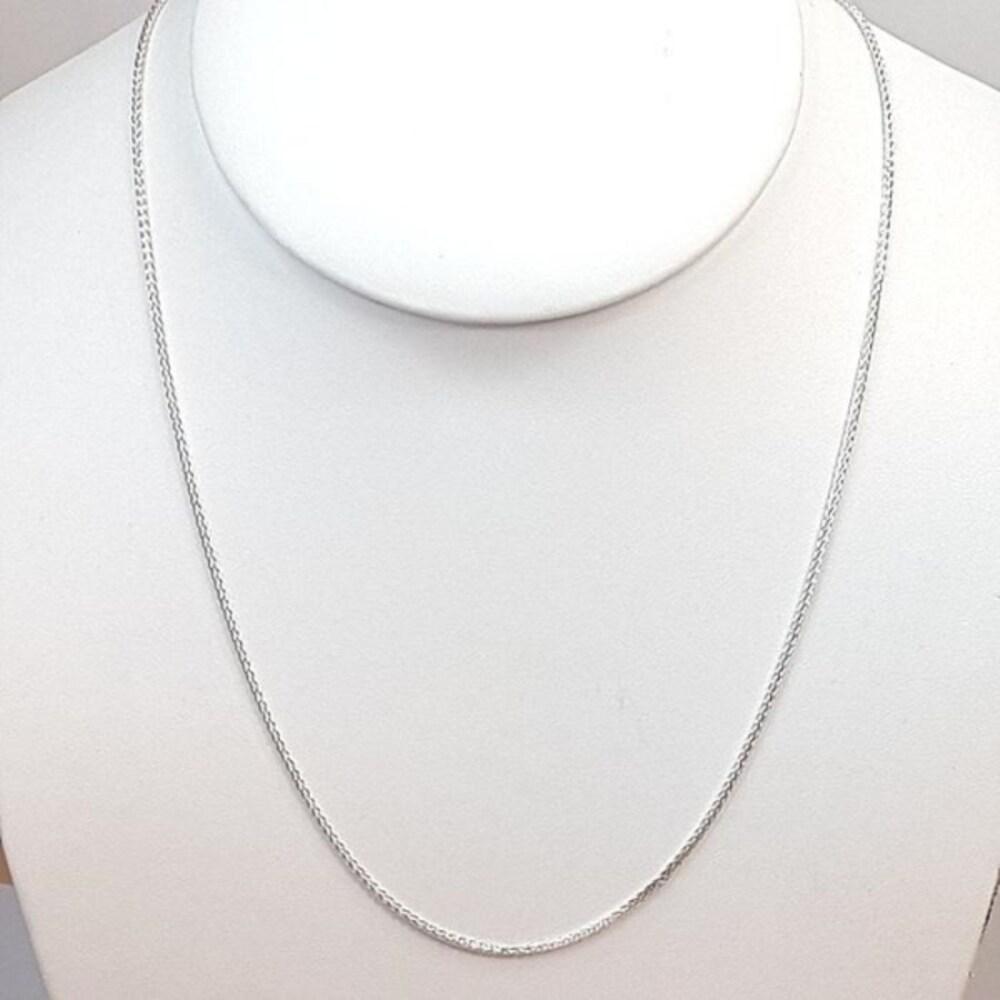 [Bluek] 92.5 Silver Sterling Silver Italian Chain 1mm 50cm (19369362)