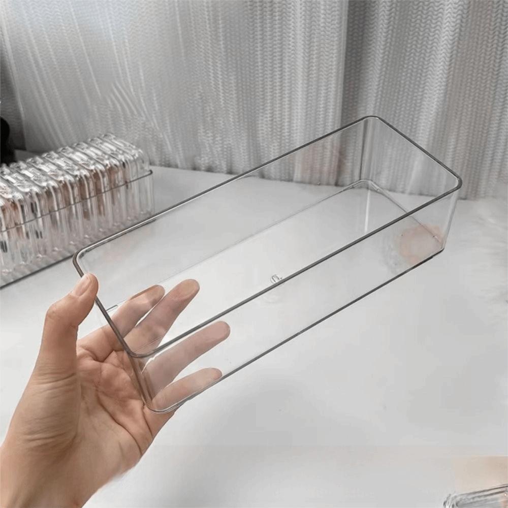 Acrylic Fake Nail Storage Box Multi-functional Jewelry Organizer Holder  Packaging