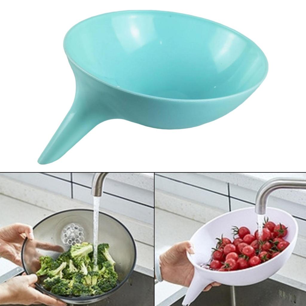 Colander Drain Bowl Strainer for Fruits Spinach Spaghetti