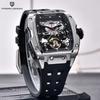 Pagani Design YS018 Automatic Mechanical Sports Watch with Luminous Silicone Band New Arrival  Fashionable Dial Costume Style