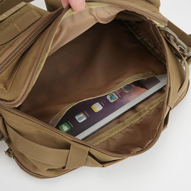Tactical Handbags Shoulder Bag Camping for Man Hiking Travel Climbing Fishing Sling Crossbody Outdoor Weekend Bag