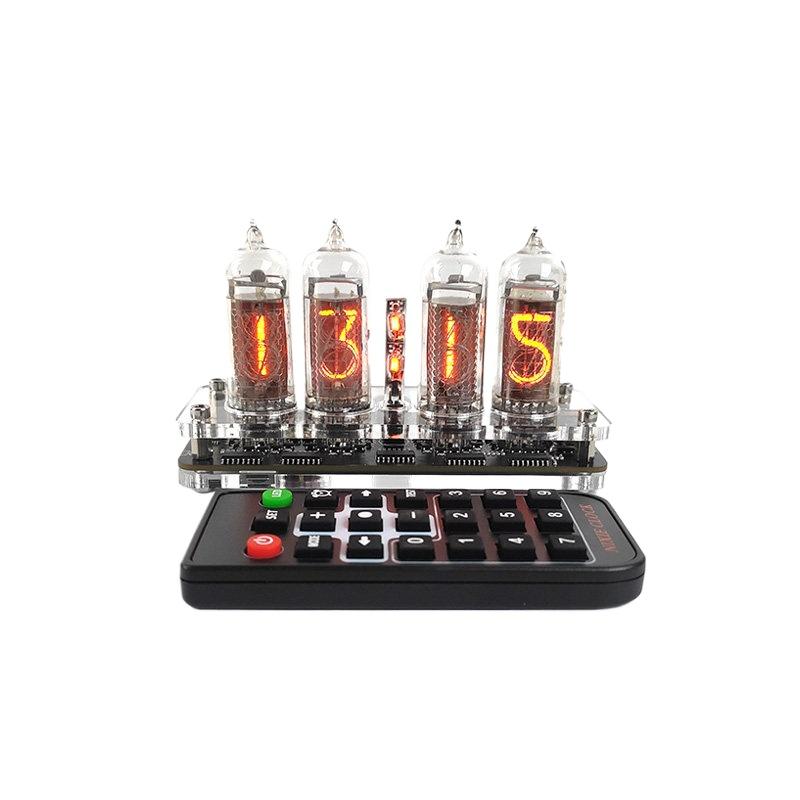 4 Digit IN14 True Glow Tube Clock Base Nixie Tube Motherboard Accessory Electronic Clock Maintenance Desktop Decoration Ornament