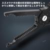 PAVIKE Fish Catcher Fish Grip Alligator Grip Fish Grabber Fish Pliers Easy to Grip Portable Design Fishing Gear Tooth-Shaped User-Friendly Non-Slip