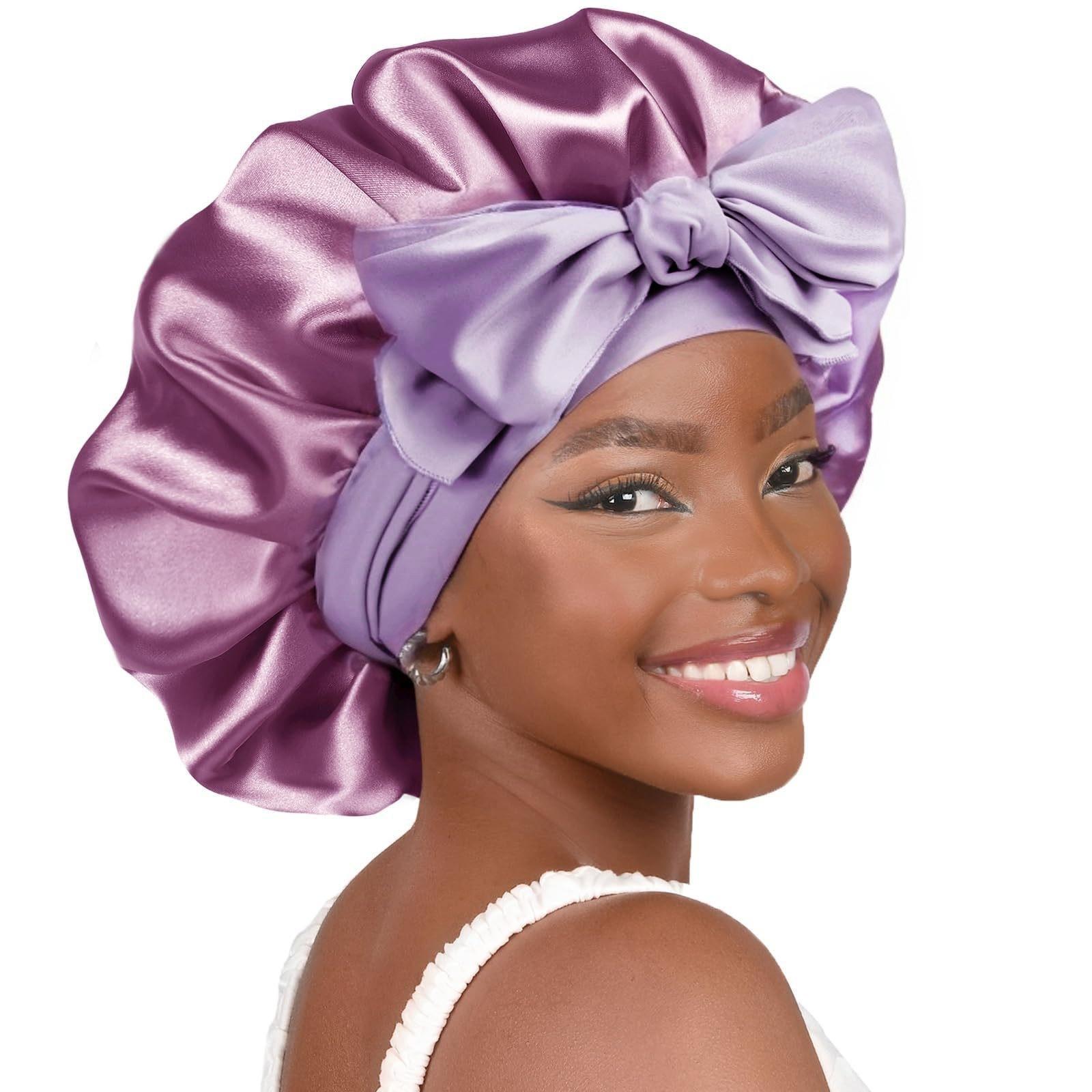 

Шляпа-лента круглая, бант, очень большая, красота и уход за волосами, послеродовая шляпа, женская, косынка и шапочка для сна, защита волос