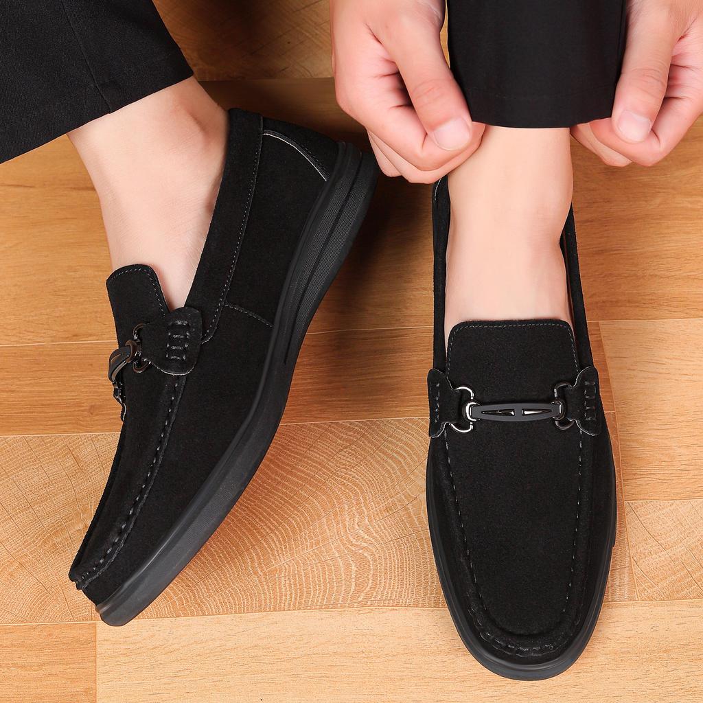 Genuine Leather Casual Leather Shoes Men Loafers Comfortable Driving Shoe Moccasins Man Flats Shoes