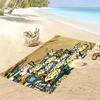 Fallout Print Beach Towel, Large Soft Quick Dry Towel for Beach Camping Swimming