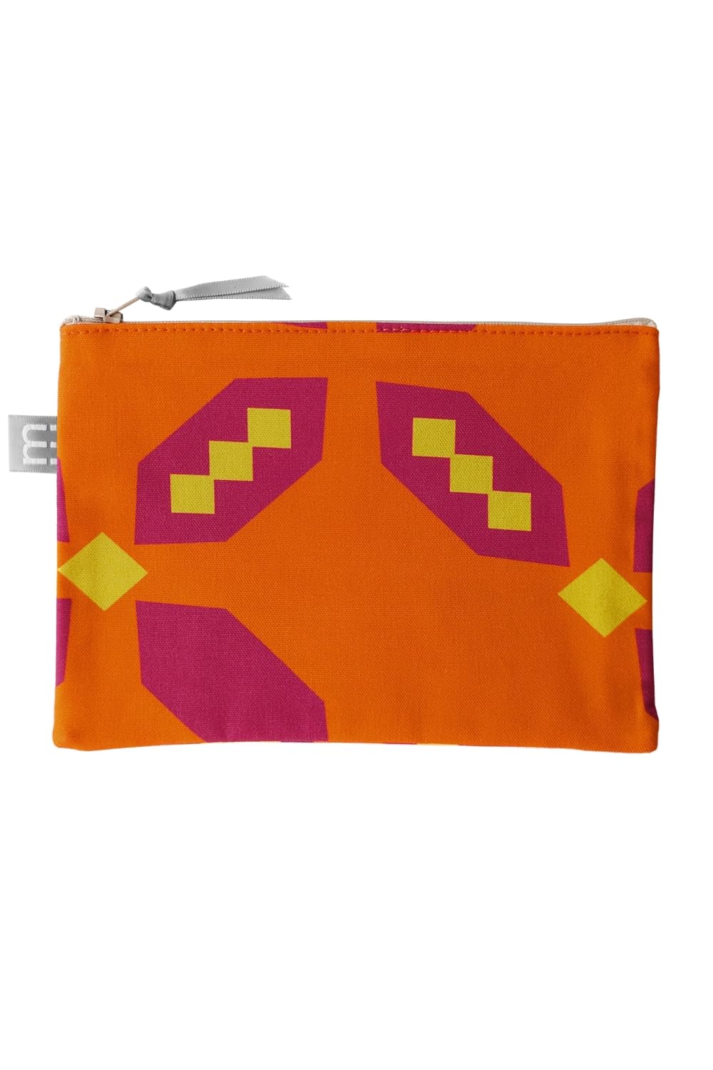 

minimynimo Плоский Сделано в Нордический Оранжевый Мешочек, Япония, Узор, Маленький, Ткань, 20см, (Крестовой лепесток, Оранжевый)