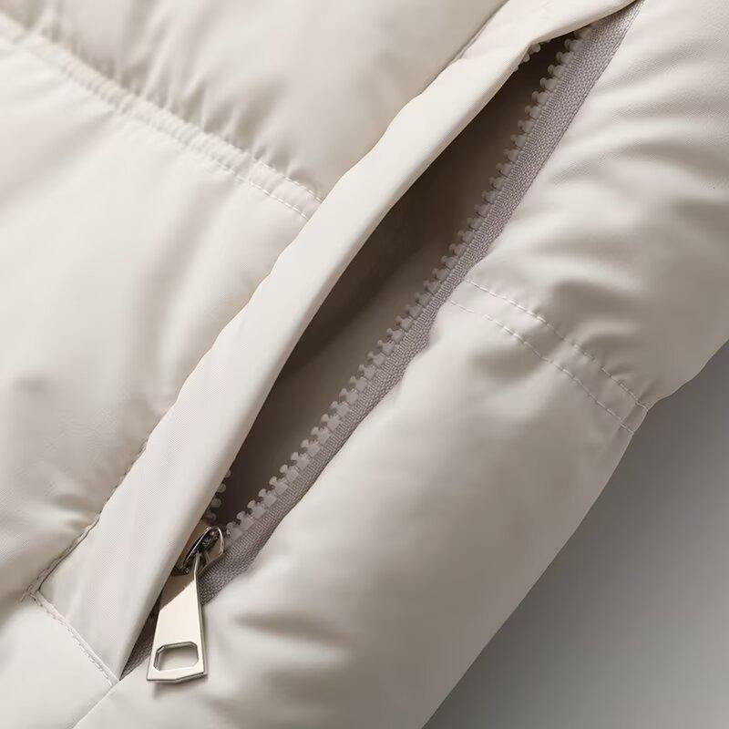 2025 Frühling Damen Lässige Stehkragen Kapuzenjacke