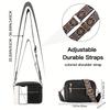 Stylish PU Square Women's Crossbody Bag Casual Shoulder Bag with 4 Card Slots Perfect for Travel, Shopping Best Gift for Friends