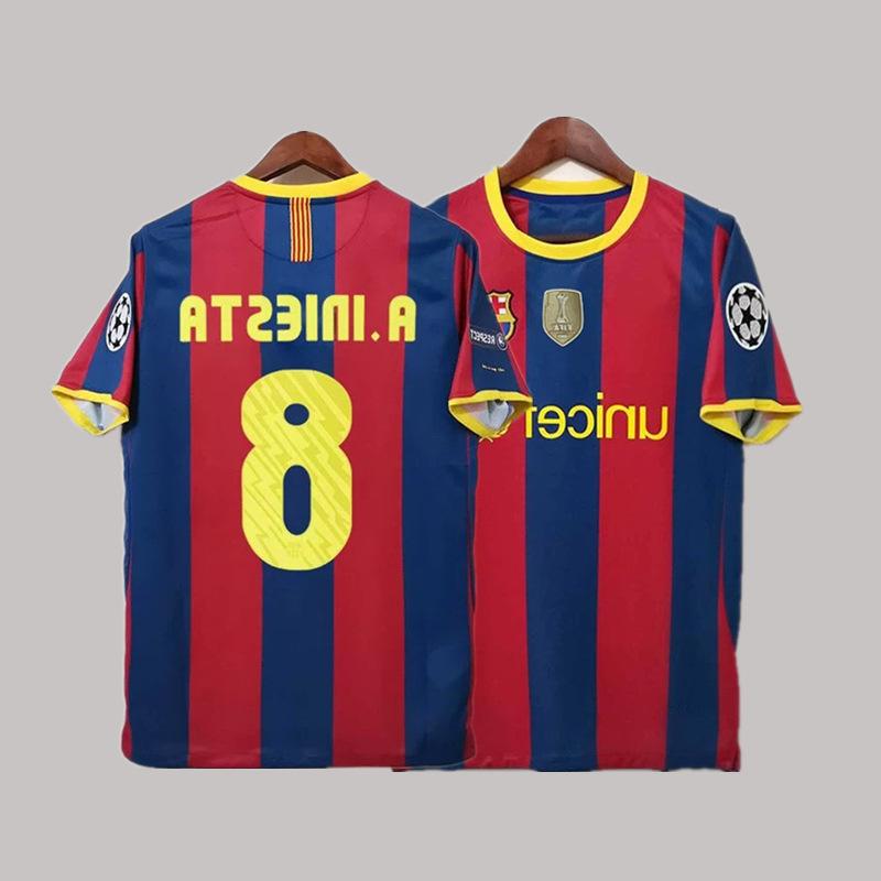 Royal M Barcelona retro jersey football jersey classic nostalgic replica Thai jersey
