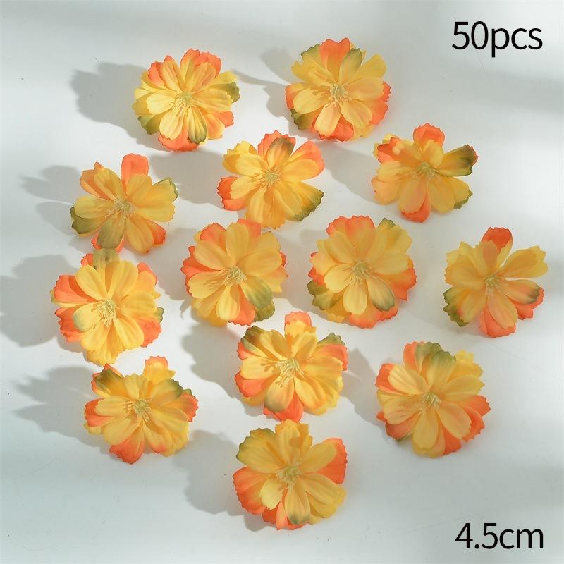 1Bag Artificial Flower Daisy Fake Flower Home Wedding Party Decor Flowers Wall Decoration DIY Floral Bouquets Hair Accessories