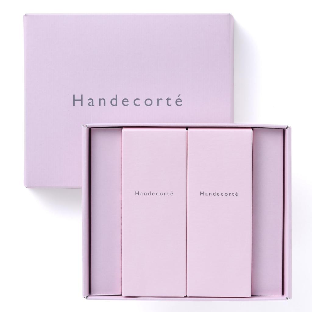Handecol Hand Gift Hand and Neck Cream Molecular Weight Hyaluronic Rice Bran Cream, Boxed, [Ultra-Low Acid, Ceramide]