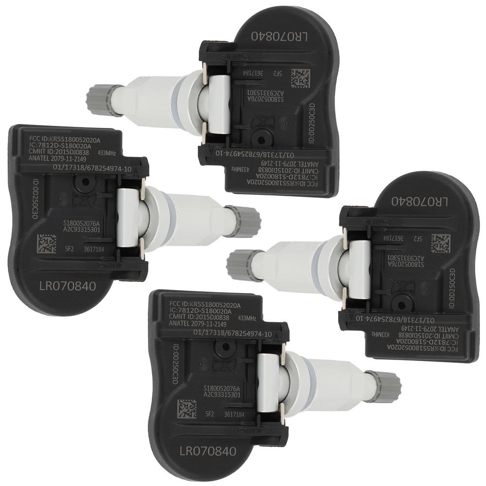 4 buc. senzori de monitorizare a presiunii în anvelope potrivite pentru Land Rover Defender Discovery Freelander LR2 LR3 LR4 Gama GX631A159AA LR070840