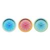 Wall Clock Artwork 10 Inch Lightweight Home Decoration Fashion Display Mute for Farmhouse Bedroom Dining Room Kitchen Gift