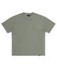 Syupeodeulai Small Logo Washed T-Shirt Khaki Green Sduiscq13Khg