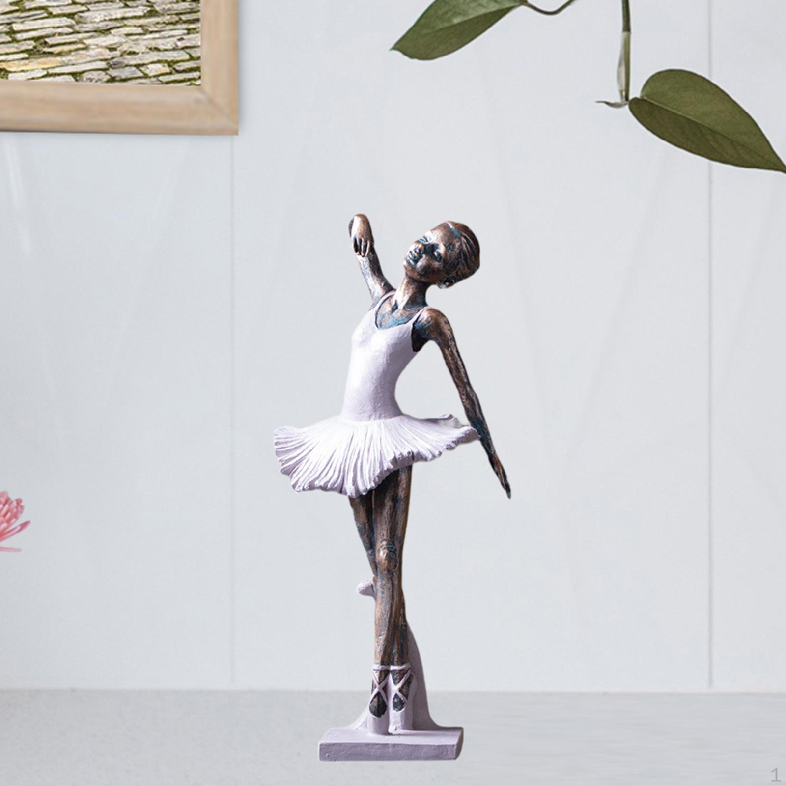 

Статуетка балерини, танцівниця балету, статуя балеринки зі смоли, скульптура для спальні style C