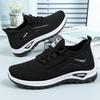 Shoes for Women Spring Autumn Fashion New Comfortable Non Slip Casual Shoes Breathable Mesh Lace-up Fly Weave Sneakers