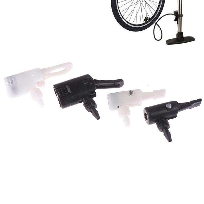 1Pc Bicycle Pump Nozzle Hose Adapter Double/Single Head Pumping Valve Converter