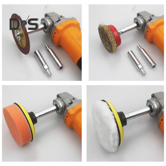 1/2/3Pcs Angle Grinder Extension Rod Rustproof Corrosion Resistant Stable Connection Polishing Machine Adapter Lever Angle Grinder Extension Pole