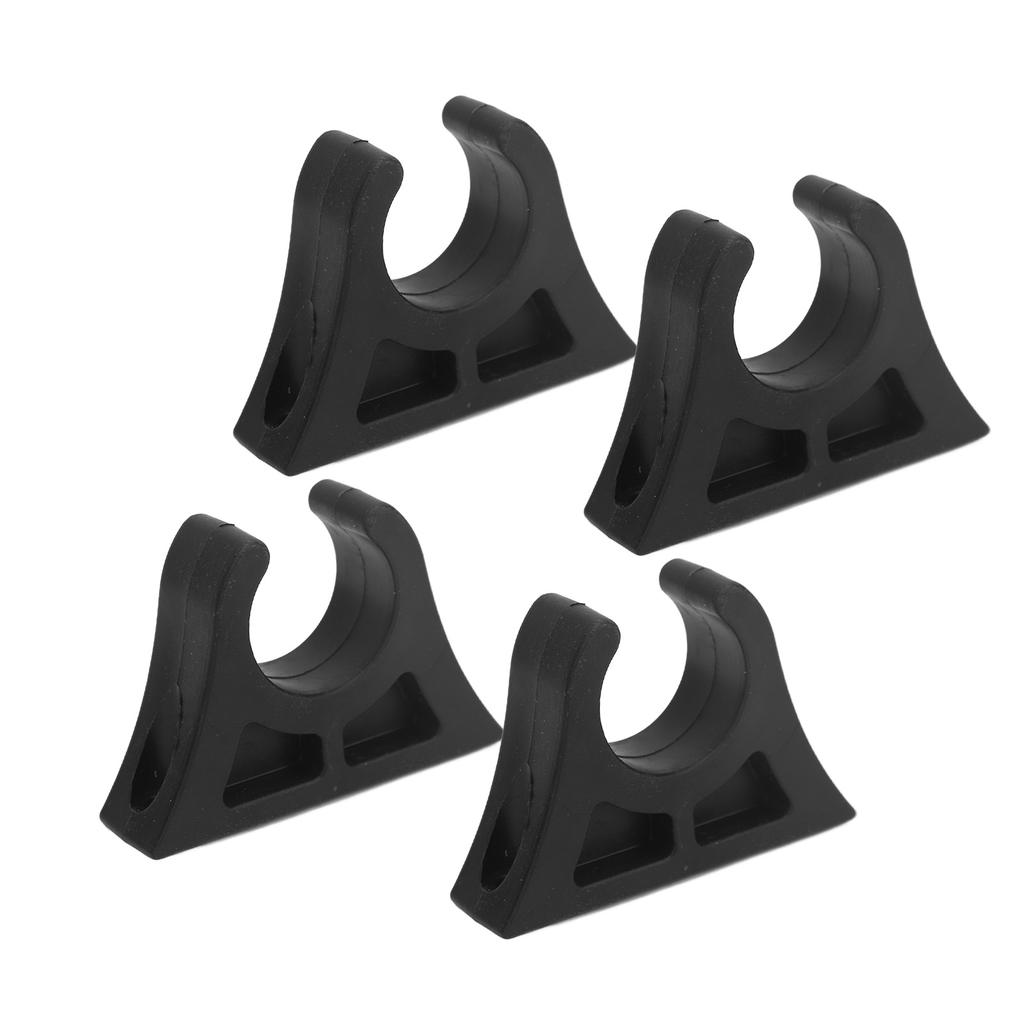 Boat Paddle Holder Clips Plastic Labor Saving Boat Hook Holder Sturdy Oar Keeper Pole Holder Set