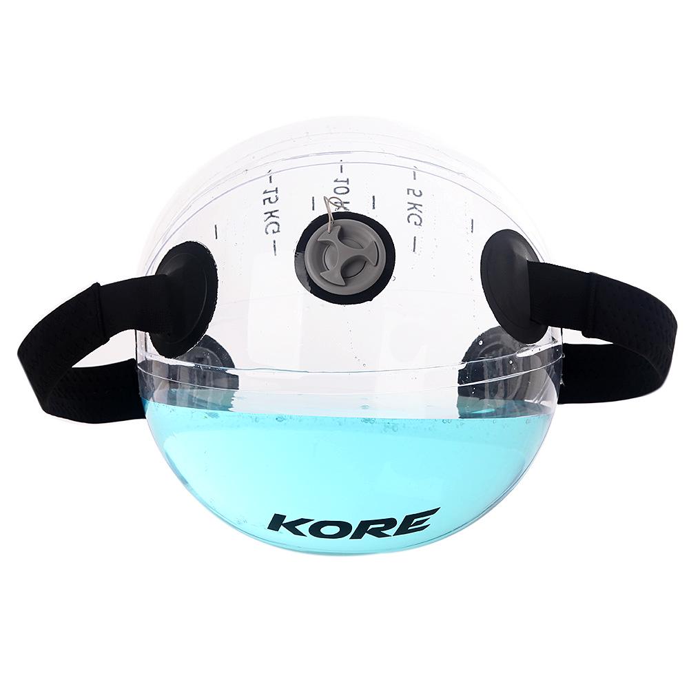 Adjustable Weighted Water Polo Bag for Fitness & Muscle Building – Transparent & Inflatable with Handle