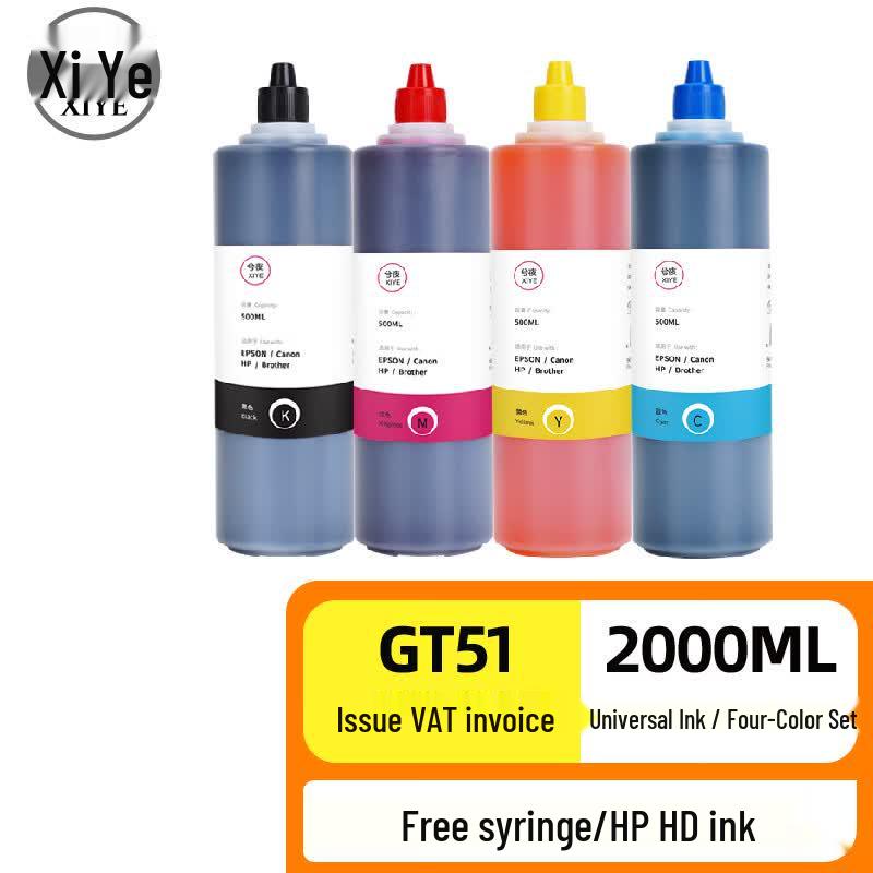 Compatible Ink for HP GT51 GT52 GT53 & Tank Series Printers