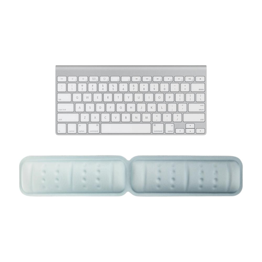 Soft Wrist Support Pad Non-Slip Base Mouse Pad Breathable Keyboard Wrist Support Desktop