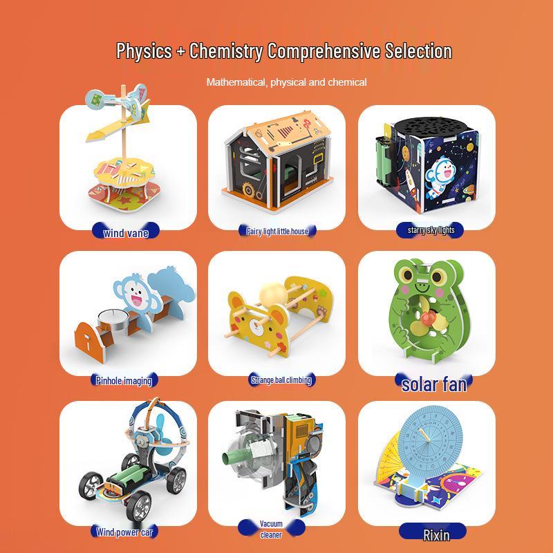Kids' Science Lab DIY Kit: Elementary Teaching Aids & Early Education Toys