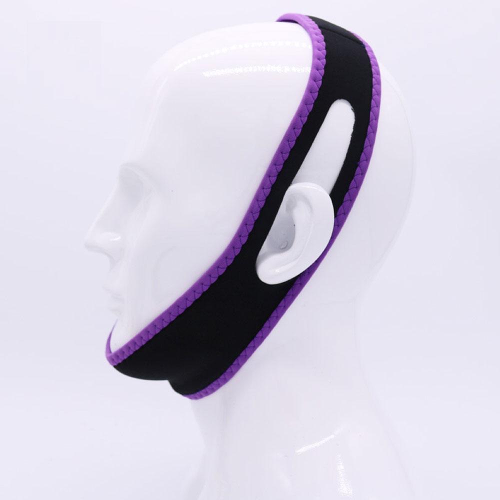 Tcare 1 Stück Schnarch-Kinnband Verstellbares Anti-Schnarch-Kinnband Unterstützung Schnarchen Stoppen - Natürliche Und Sofortige Schnarchlinderung Kiefergurt