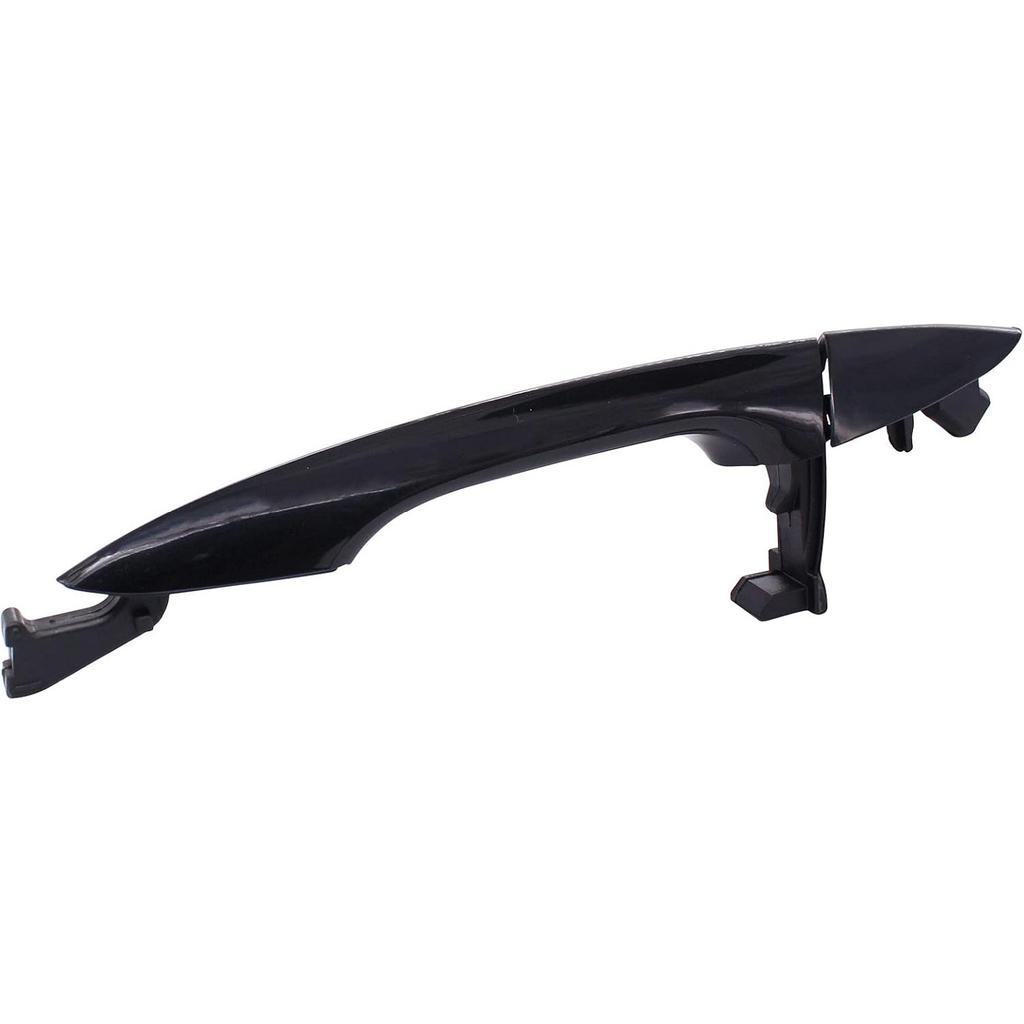 Black Rear Left Driver Side Exterior Door Handle for Elantra 2011-2016