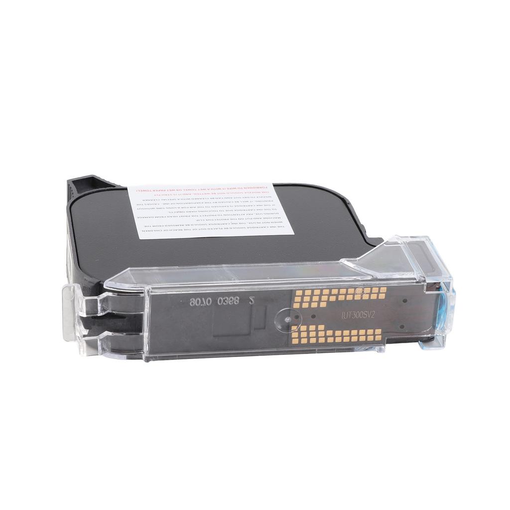 42ML Handheld Printer Ink Cartridge Rapid Drying Inkjet Printer Cartridge Replacement 12.7mm Black