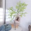 Handmade Artificial Nantian Bamboo Branch Long Green Simulation Nantian Bamboo Plastic 110cm Fake Plants Bedroom