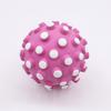 Squeaky Dog Ball Latex Textured Ball Dog Chew Toy Teeth Cleaning Toy for Large Medium Small Dogs Interactive Fetch