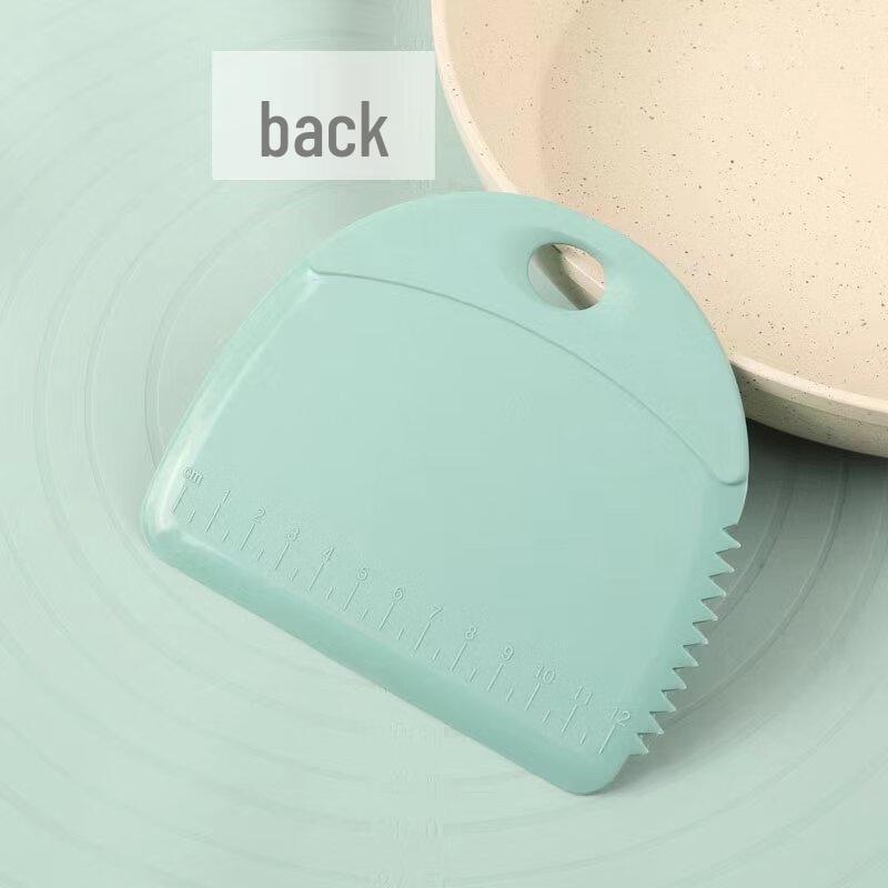 Food-Grade Silicone Cake Scraper & Spatula Set
