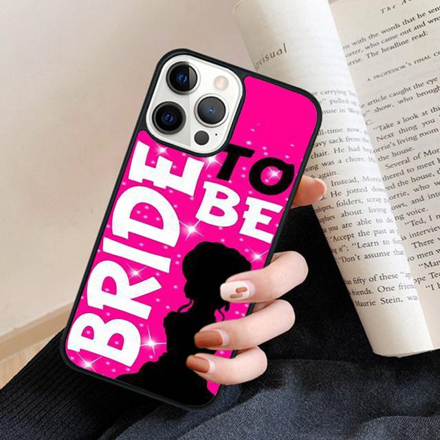 Personalised Wedding Mrs To Be Bride Phone Case Back Cover for iPhone 17 Air 16 15 14 13 11 12 Pro Max Plus Coque