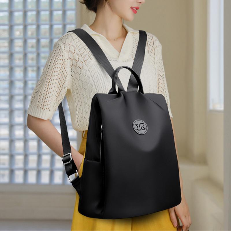 Solide Diebstahlsichere Rucksäcke Hochwertiges Nylon Mode Schultasche Luxus Designer Marke Damen Rucksäcke Damen Reiserucksack