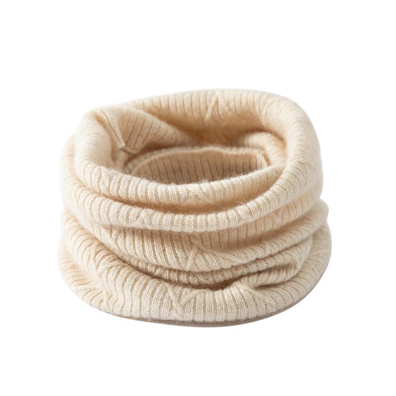 Unisex Cashmere Neck Warmer: Cold-Proof, Knitted Pullover Dickey for Autumn and Winter