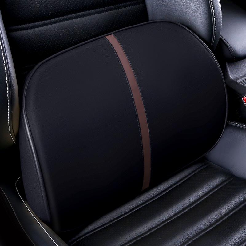 Car Headrest & Lumbar Support Memory Foam Pillow Set