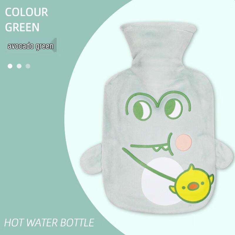 Fumede Plush PVC Hot Water Bottle & Hand Warmer