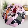 1pc Naruto Characters Automatic Folding Umbrella, Portable Collapsible Design, 8-Rib Iron Frame, , All-Season Casual Outdoor Accessory for Christmas B