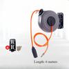 Compressor Hose Reel Retractable 6m Automatic Rewind Tool Commercial Reel With Swivel Bracket Quick Coupler Air Compressor