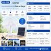 Hui Xiang 16" Solar wiederaufladbarer Ventilator mit Fernbedienung und DC-Stecker