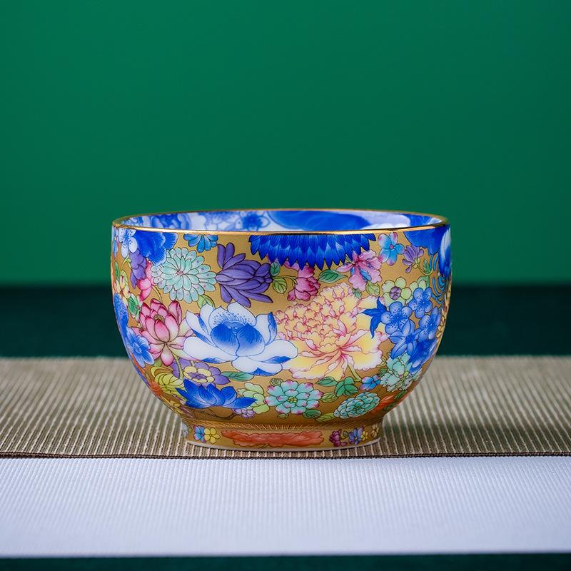 Unusual Aesthetic Jingdezhen Porcelain Ceramic Tea Cup Teeware Teware Handmade Mug Glaze For Puer Kung Fu Oolong Tieguanyin