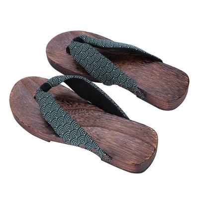 Paulownia Geta Sandals with Thick Perfect for Setta Summer Bon Entrance Thong Fireworks Hot Dragon Size 27cm Men's Japanese-style Straps, Soles,