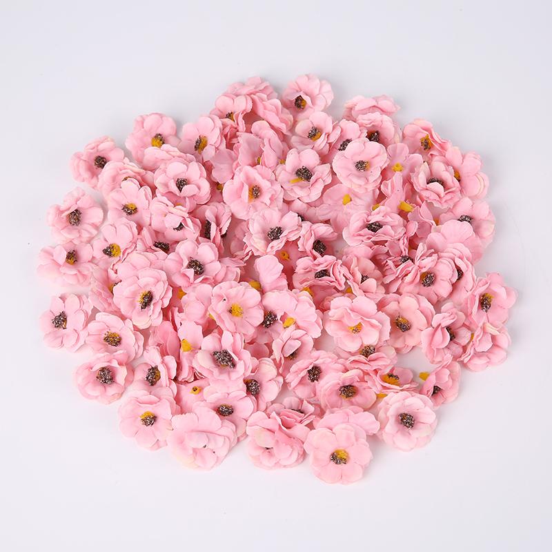 30/50Pcs 3cm Multicolor Mini Daisy Silk Artificial Flower DIY Valentines Day Party Christmas Wedding Decoration Home Decor